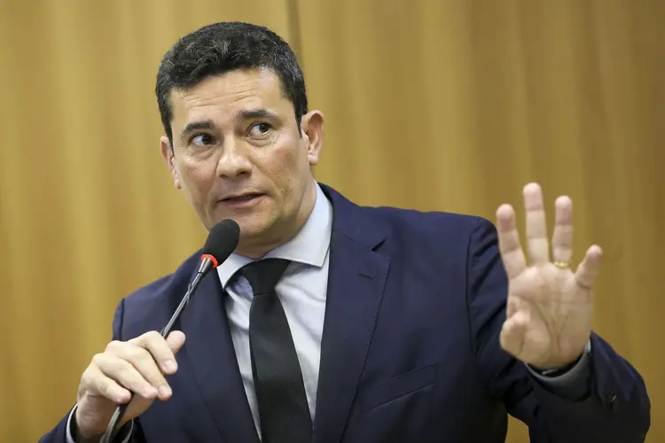 Sergio Moro: pressão de parlamentares para que ex-juiz da Lava Jato perca o comando sobre o Coaf (Marcelo Camargo/Agência Brasil)
