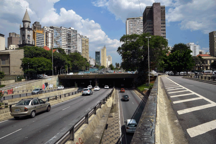 Parque Minhocão: a decisão da Justiça se baseou em lei que proíbe vereadores de criarem gastos extras para a Prefeitura (Rovena Rosa/Agência Brasil)