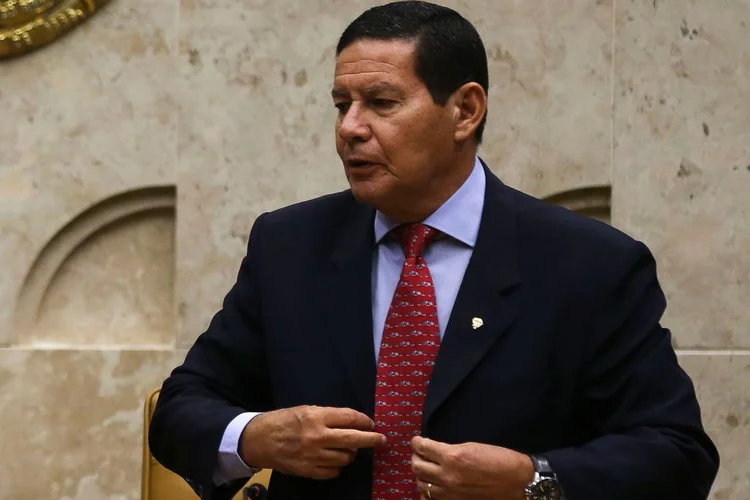 Mourão: Vice presidente defende que tema deve ser decidido no Legislativo e não no Judiciário (José Cruz/Agência Brasil)