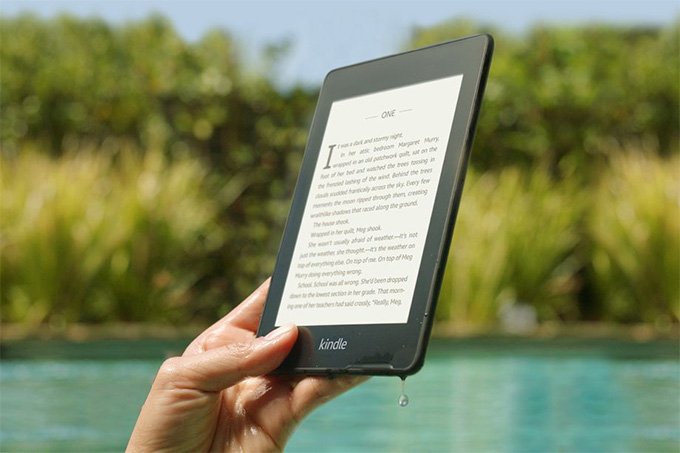 Kindle Paperwhite chega com resistência à água e "Netflix" de livros