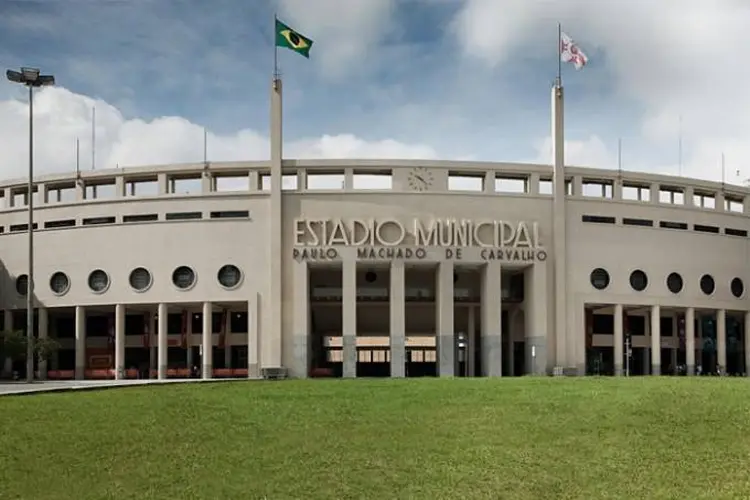 Pacaembu: consórcio autor da melhor proposta para a concessão do estádio, quer construir um centro de eventos subterrâneo (Pacaembu/Divulgação)