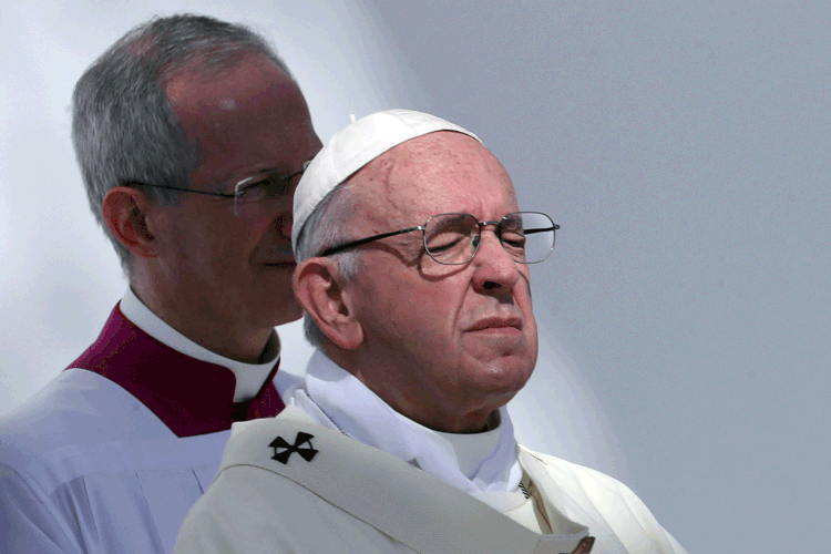 Papa Francisco: bispo havia sido indicado por ele (Tony Gentile/Reuters)