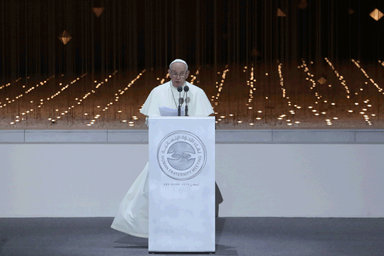 Papa Francisco: Líder religioso disse que ainda não leu carta enviada por Maduro (Tony Gentile/Reuters)