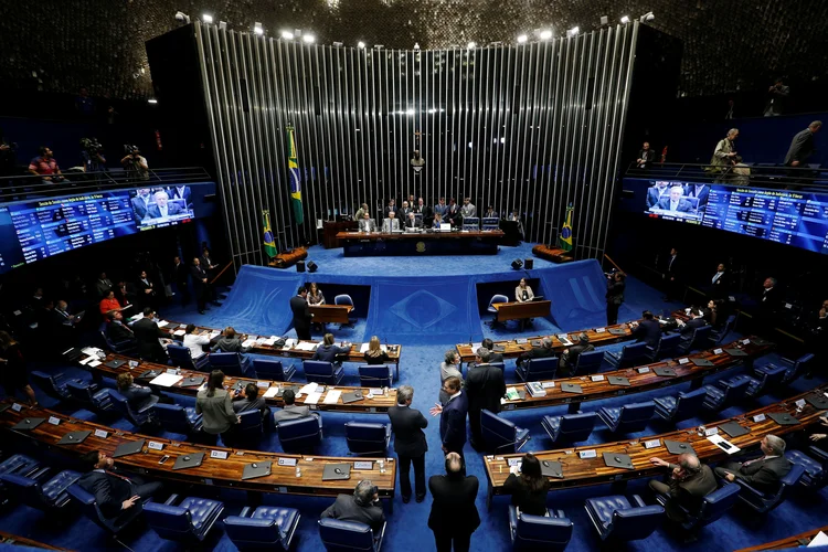 Plenário do Senado, em Brasília (Ueslei Marcelino/Reuters)