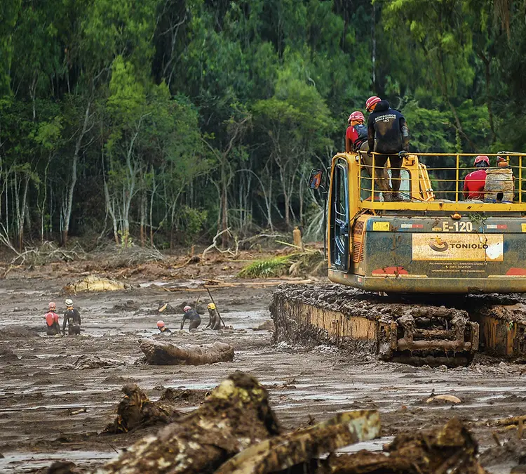 Vale: após o desastre de Brumadinho, a companhia disse que gastaria 5 bilhões de reais para acabar com estruturas a montante de barragens (Diogo Antunes/FuturaPress)