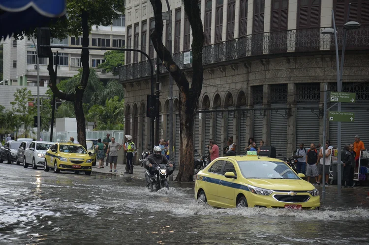 Fortes chuvas atingem o Rio de Janeiro (Tomaz Silva/Agência Brasil)