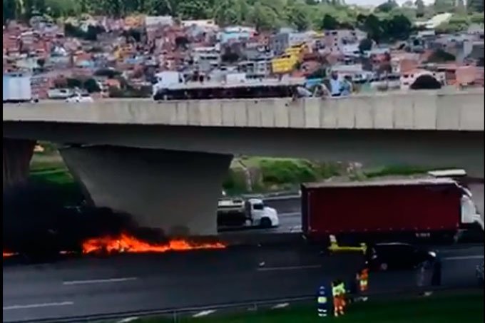 Helicóptero de Boechat tentou pouso de emergência no Rodoanel