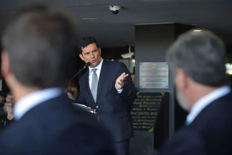 Sérgio Moro: Ministro espera que projeto seja aprovado em breve no Congresso (Marcello Casal Jr/Agência Brasil)