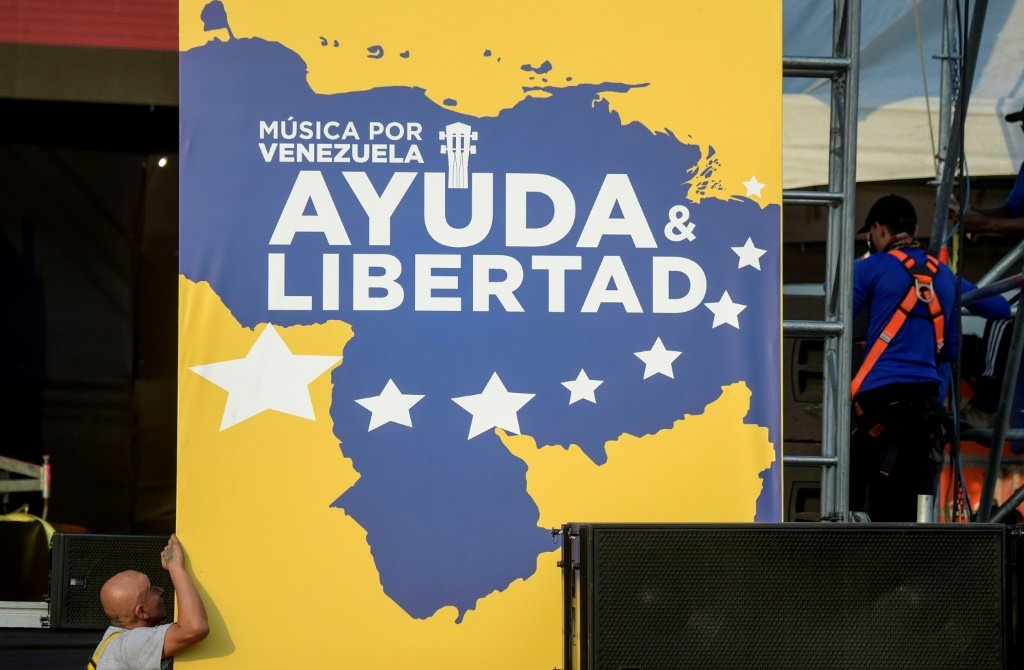 Shows na Venezuela marcam "combate cultural" entre Maduro e Guaidó