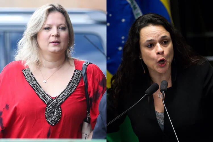 Joice e Janaína: atualmente deputadas, elas podem concorrer à prefeitura de SP em 2020 (Montagem/Exame)