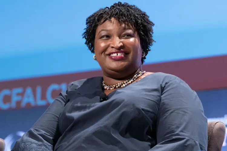 Stacey Abrams: política democrata foi escolhida pelo partido para responder ao discurso de Trump sobre "Estado da União" (Earl Gibson III/Getty Images)