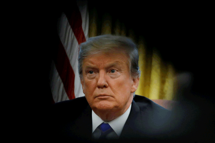 Trump: chefe do comitê disse que ainda é cedo para dizer que o impeachment do presidente americano pode acontecer (Carlos Barria/Reuters)