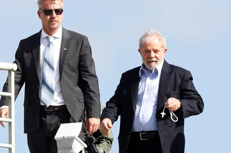 Lula: juíza havia negado a participação do ex-presidente no velório do irmão, em janeiro (Rodolfo Buhrer/Reuters)