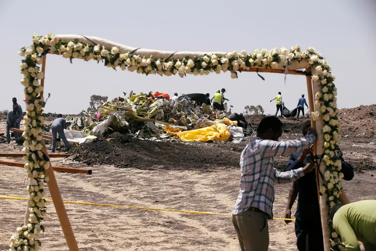 Etiópia: o pilotou reportou "dificuldades" e solicitou o retorno ao aeroporto após seis minutos de voo (Baz Ratner/Reuters)