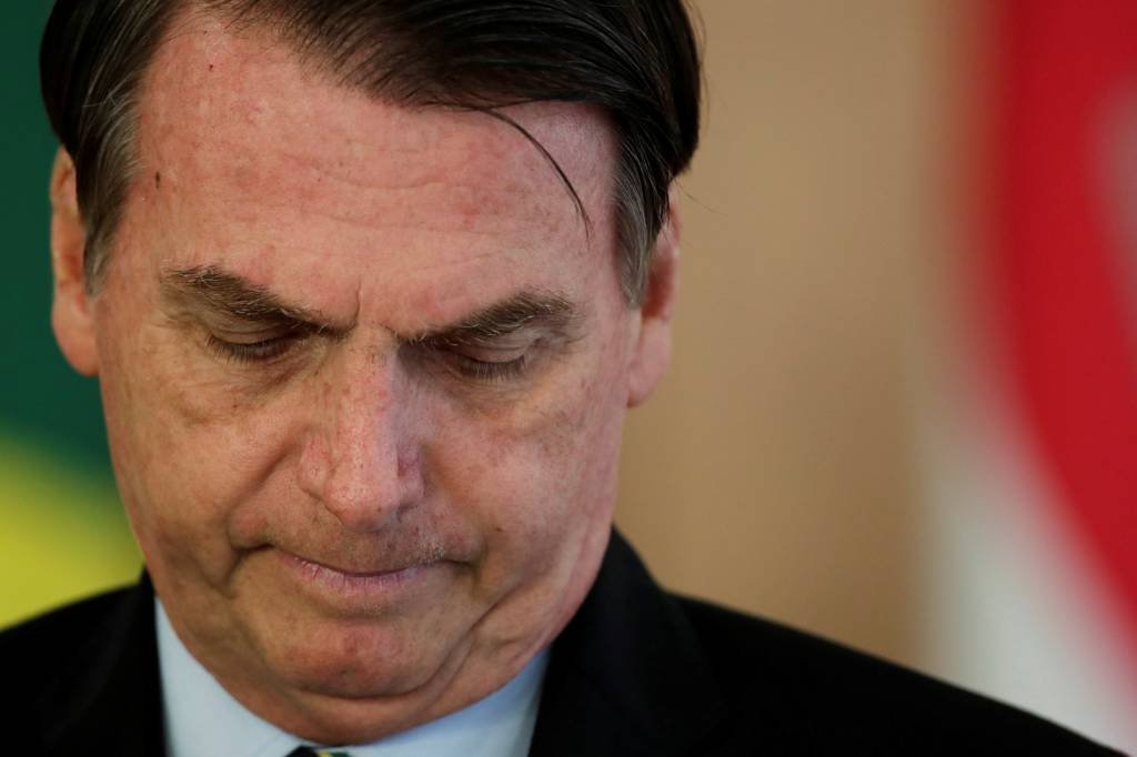 Jair Bolsonaro: presidente diz que vai trocar embaixador em Washington e outros 15 chefes de representações diplomáticas (Ueslei Marcelino/Reuters)