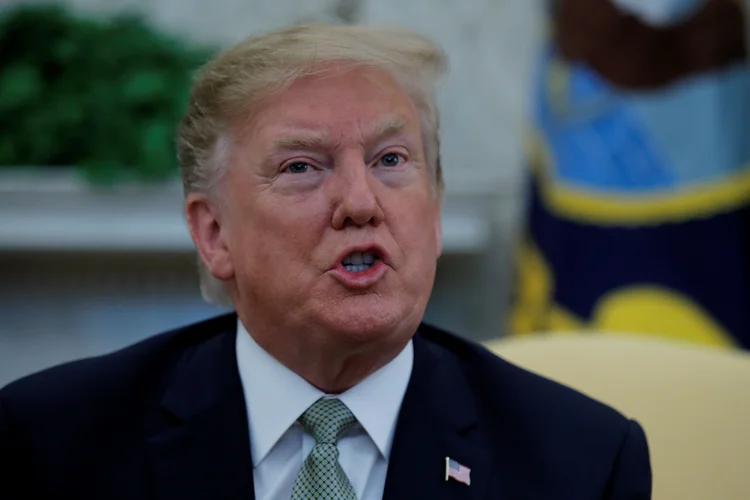 Presidente dos Estados Unidos, Donald Trump (Jim Young/Reuters)