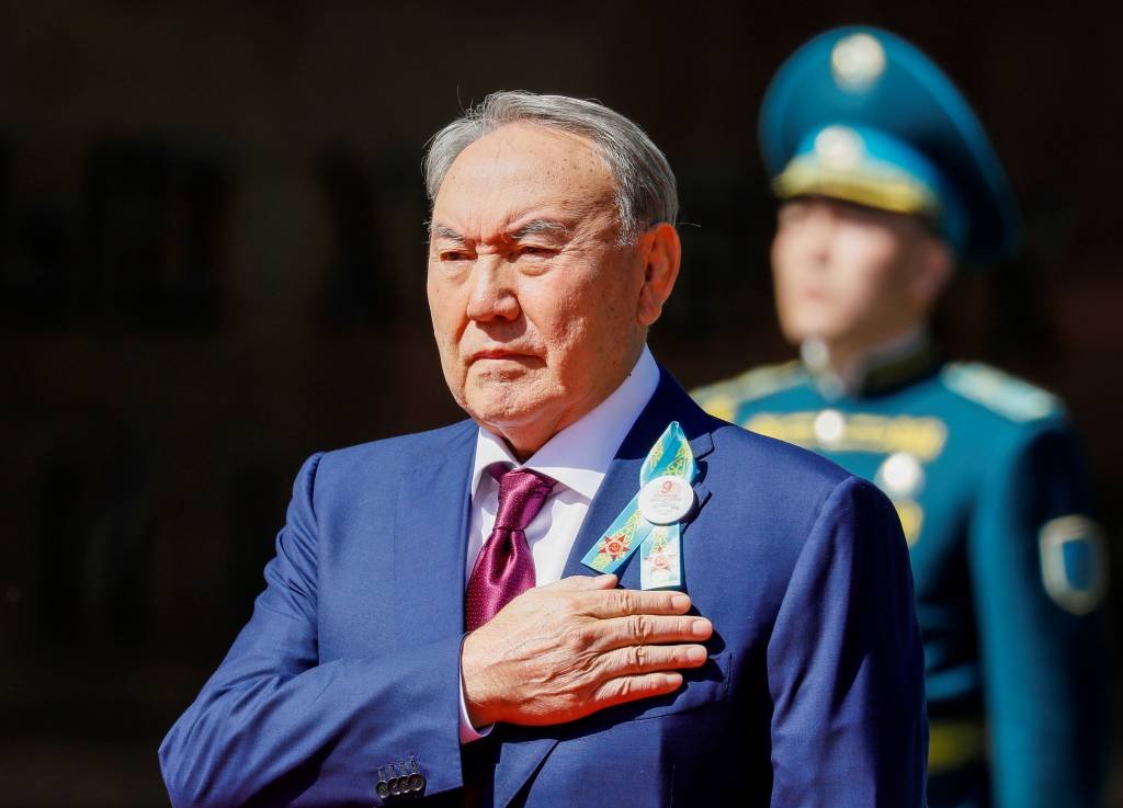 Cazaquistão: Nazarbayev teve mais de 97% dos votos na eleição de 2015 (Shamil Zhumatov/Getty Images)