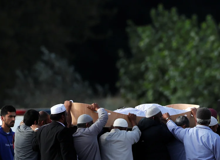 Nova Zelândia: 50 pessoas foram assassinadas no massacre contra duas mesquitas na cidade de Christchurch (Jorge Silva/Reuters)