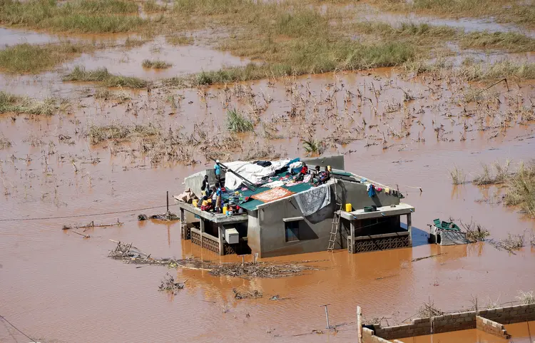 Ciclone Idai: a cidade de Beira, em Moçambique, foi destruída 90% (Siphiwe Sibeko/Reuters)