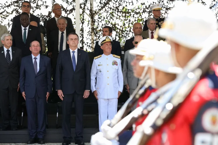 Jair Bolsonaro: presidente reiterou nesta quinta-feira que os militares serão atingidos pela reforma da Previdência (Marcos Corrêa/Agência Brasil)