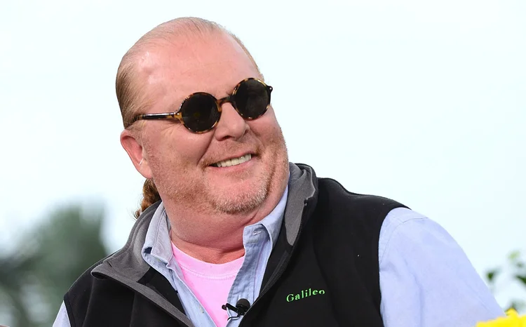 Chef italiano Mario Batali: com a venda, a nova empresa operará 16 restaurantes sob uma nova estrutura financeira (Gerardo Mora/Getty Images)