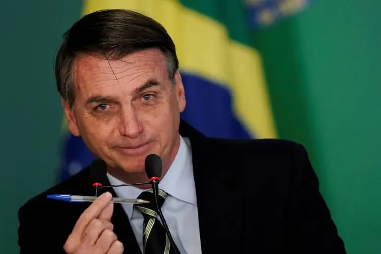 Jair Bolsonaro: "O que a esquerda plantou na educação? Plantou militância" (Ueslei Marcelino/Reuters)