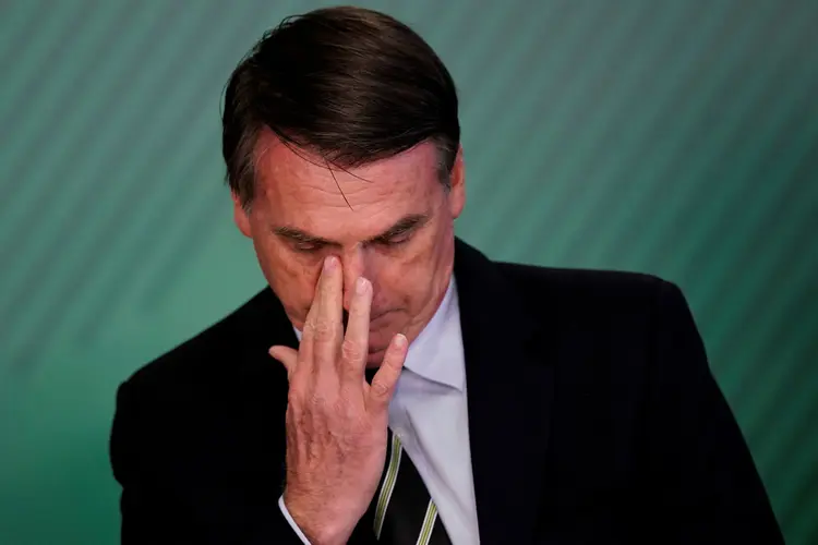 Bolsonaro: o presidente determinou que os militares comemorem o golpe de 1964 (Ueslei Marcelino/Reuters)