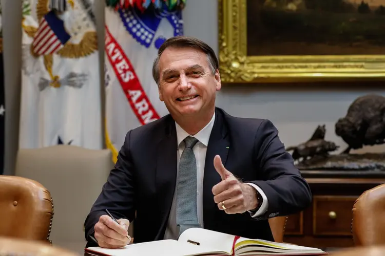 Bolsonaro: presidente confirmou criação do cartão caminhoneiro (Alan Santos/PR/Agência Brasil)