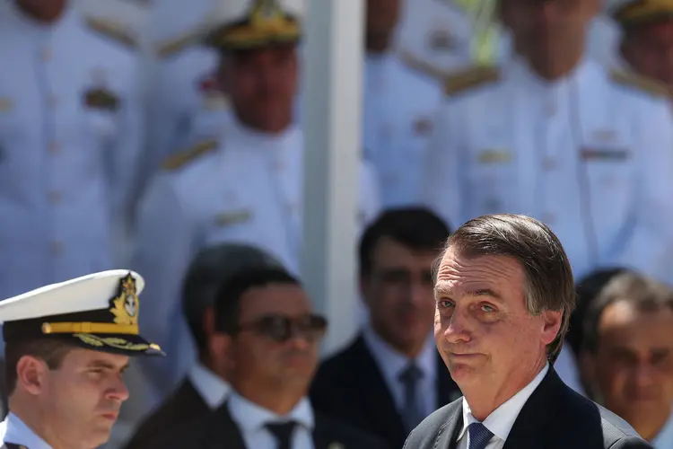 Jair Bolsonaro: segundo porta-voz, presidente não considera a data um golpe militar (Ricardo Moraes/Reuters)