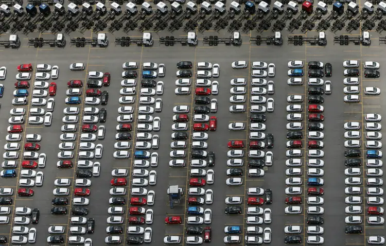 Montadoras: brasileiros e mexicanos mantêm um acordo que inibe taxas para importação e exportação de carros (Paulo Whitaker/Reuters)