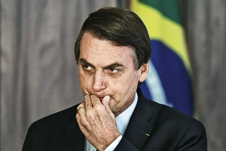 O presidente Jair Bolsonaro: desgaste com o uso irrefletido das redes sociais | Fátima Meira/Futura Press