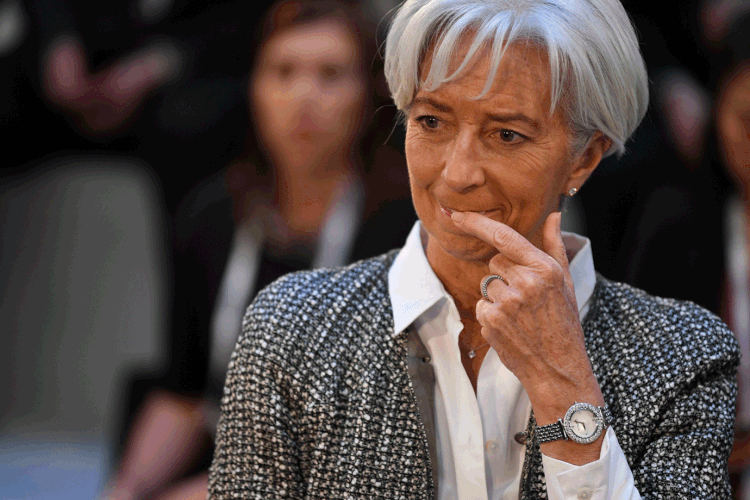 Christine Lagarde: diretora do FMI alerta para riscos no cenário econômico mundial (Andreas Gebert/Reuters)