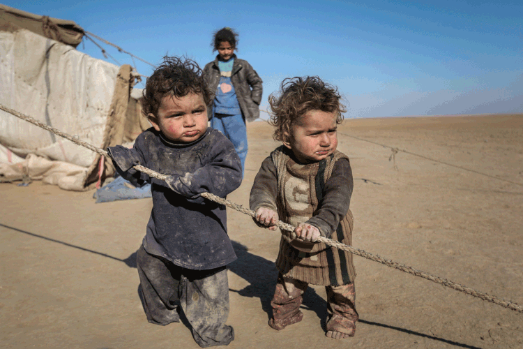 Crianças: mais de 2,5 mil esperam oportunidade para acampamentos (Rodi Said/Reuters)