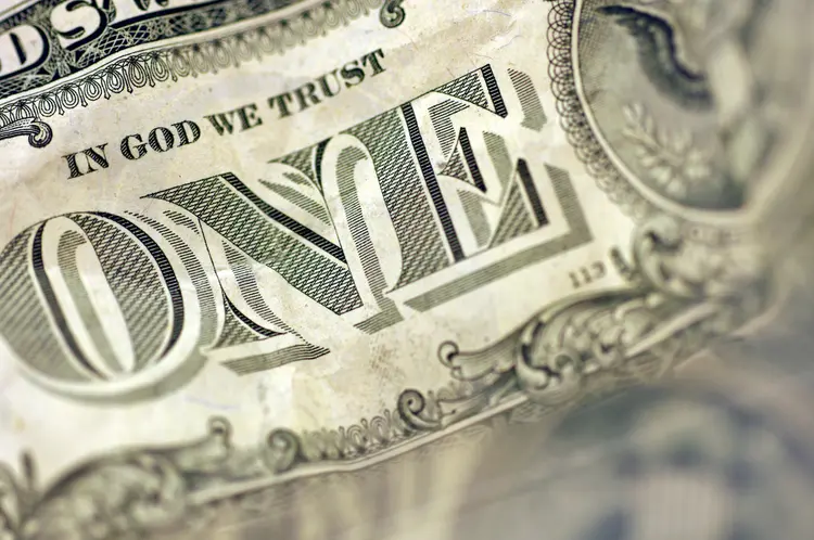 Macro full frame American one dollar bill (Adrienne Bresnahan/Getty Images)