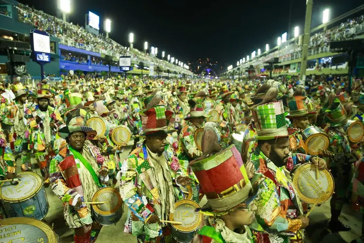 Desfile da Imperatriz Leopoldinense no Carnaval 2019 no Rio de Janeiro (Tomaz Silva/Agência Brasil)