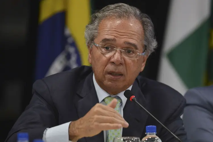 Paulo Guedes: ministro reconheceu a prefeito que texto da Previdência pode ser alterado no Congresso (Fabio Rodrigues Pozzebom/Reuters)