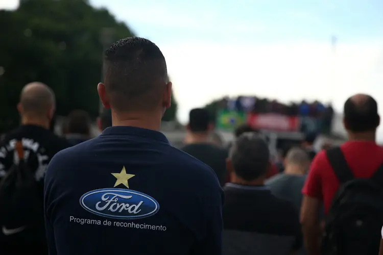 Funcionário da Ford: fábrica de São Bernardo do Campo foi adquirida pela empresa há 52 anos (Amanda Perobelli/Reuters)