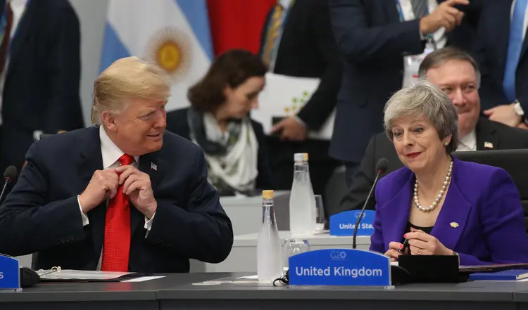 Trump: o presidente americano se posicionou contra um novo referendo sobre o Brexit (Mikhail Svetlov/Getty Images)