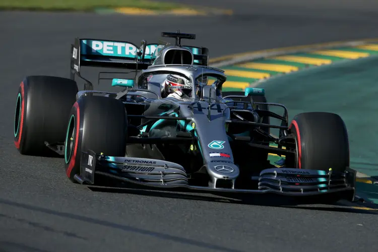 Lewis Hamilton no GP da Austrália, treino de sexta-feira (15/03/2019) (Charles Coates/Getty Images)