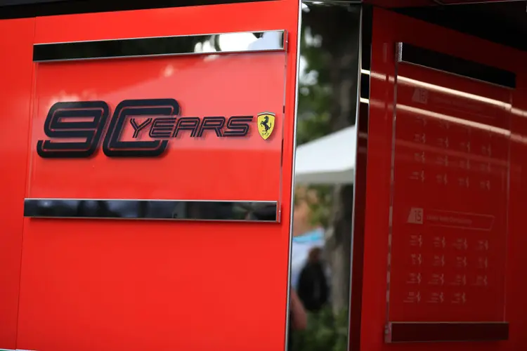 Ferrari comemora 90 anos no GP da Austrália de F1 (15/03/2019) (Octane/Action Plus/Getty Images)