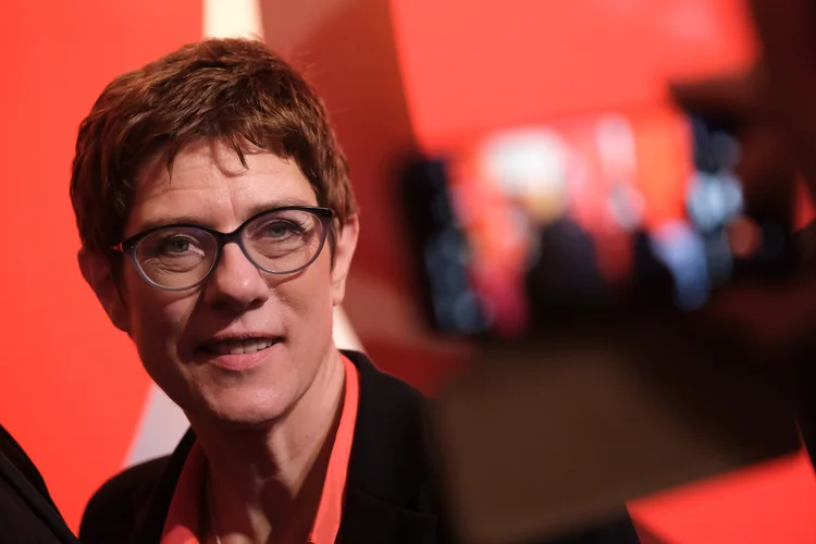 Annegret Kramp-Karrenbauer: "nossa Europa precisa ficar mais forte" (Sean Gallup/Getty Images)