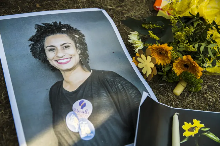 Marielle Franco: assassinato da vereadora ocorreu há um ano (Emmanuele Contini/NurPhoto/Getty Images)