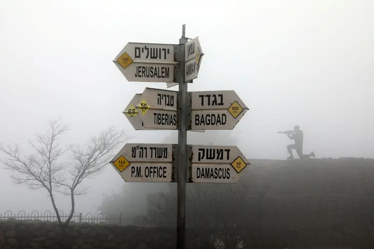 Colinas de Golã: decisão dos Estados Unidos reconhecerem o território israelense causou polêmica entre países (Ammar Awad/Reuters)