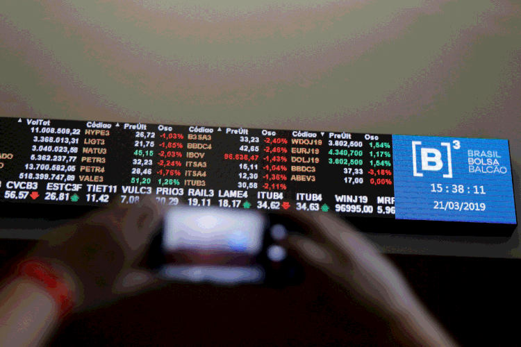 Ibovespa: bolsa acumulou alta na semana (Nacho Doce/Reuters)