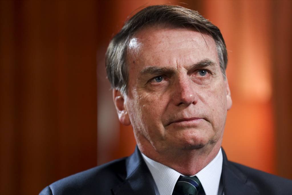 Jair Bolsonaro: declarações derrubaram a Bolsa ontem (Simon Dawson/Bloomberg/Bloomberg)