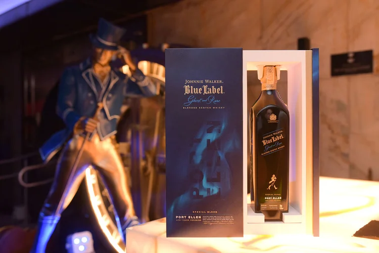 Johnnie Walker Blue Label Ghost and Rare Port Ellen (Johnnie Walker/Divulgação)