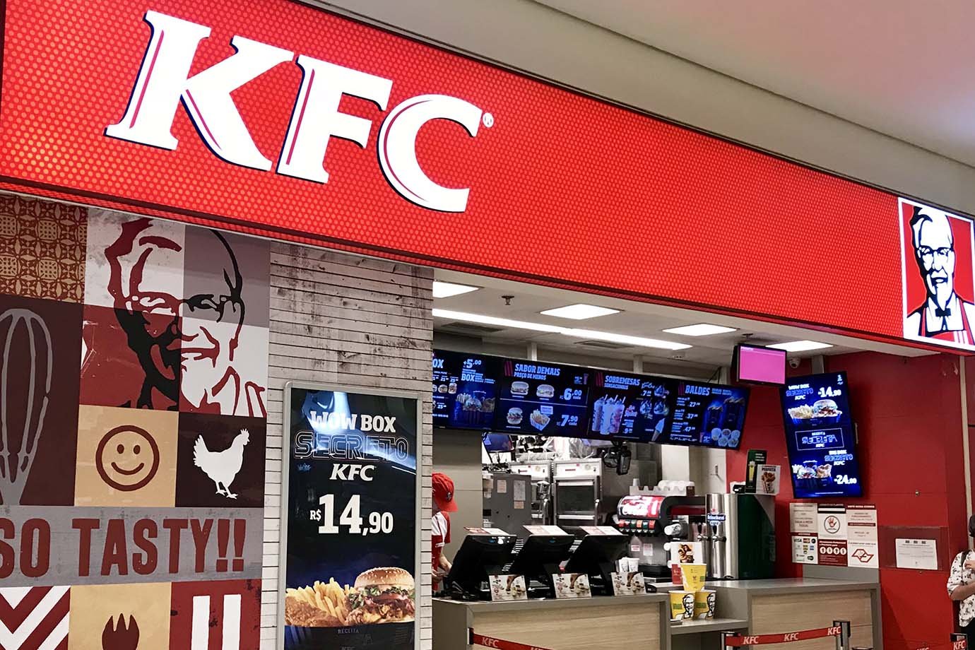 Dona do KFC e Pizza Hut no Brasil projeta abrir até 70 lojas em 2022