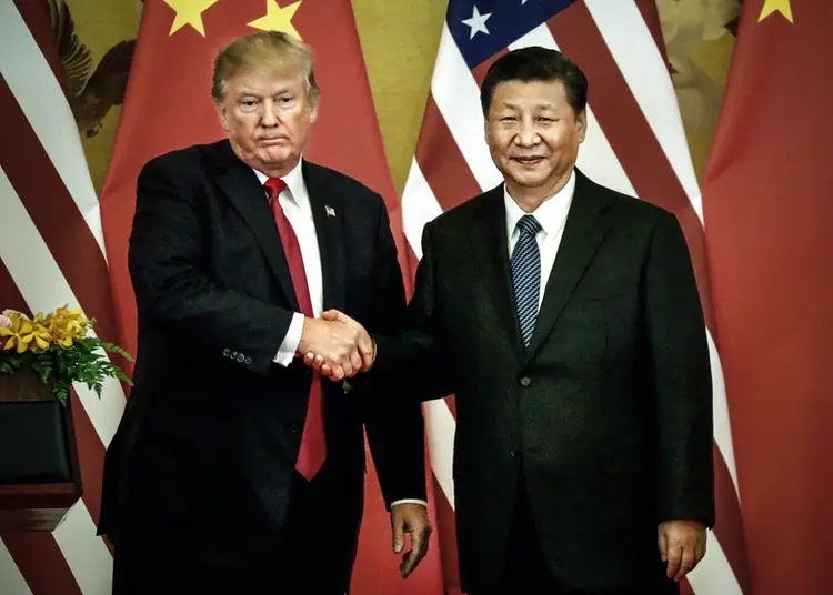 EUA-China: líderes das potências mundiais tentam acordo comercial (Jonathan Ernst/Reuters)
