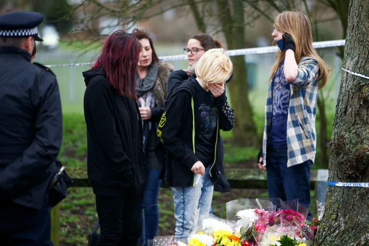 Local de um ataque com arma branca em Londres (Henry Nicholls/Reuters)