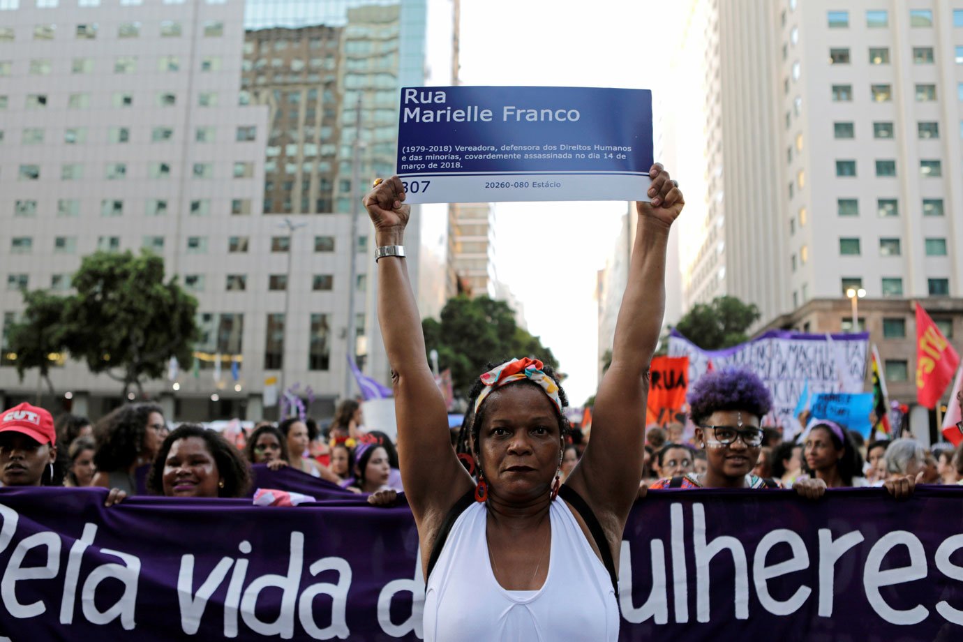 Assassinato de Marielle completa um ano com protestos por todo o país